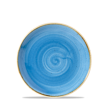 Cornflower Blue Coupe Plate 16.5cm